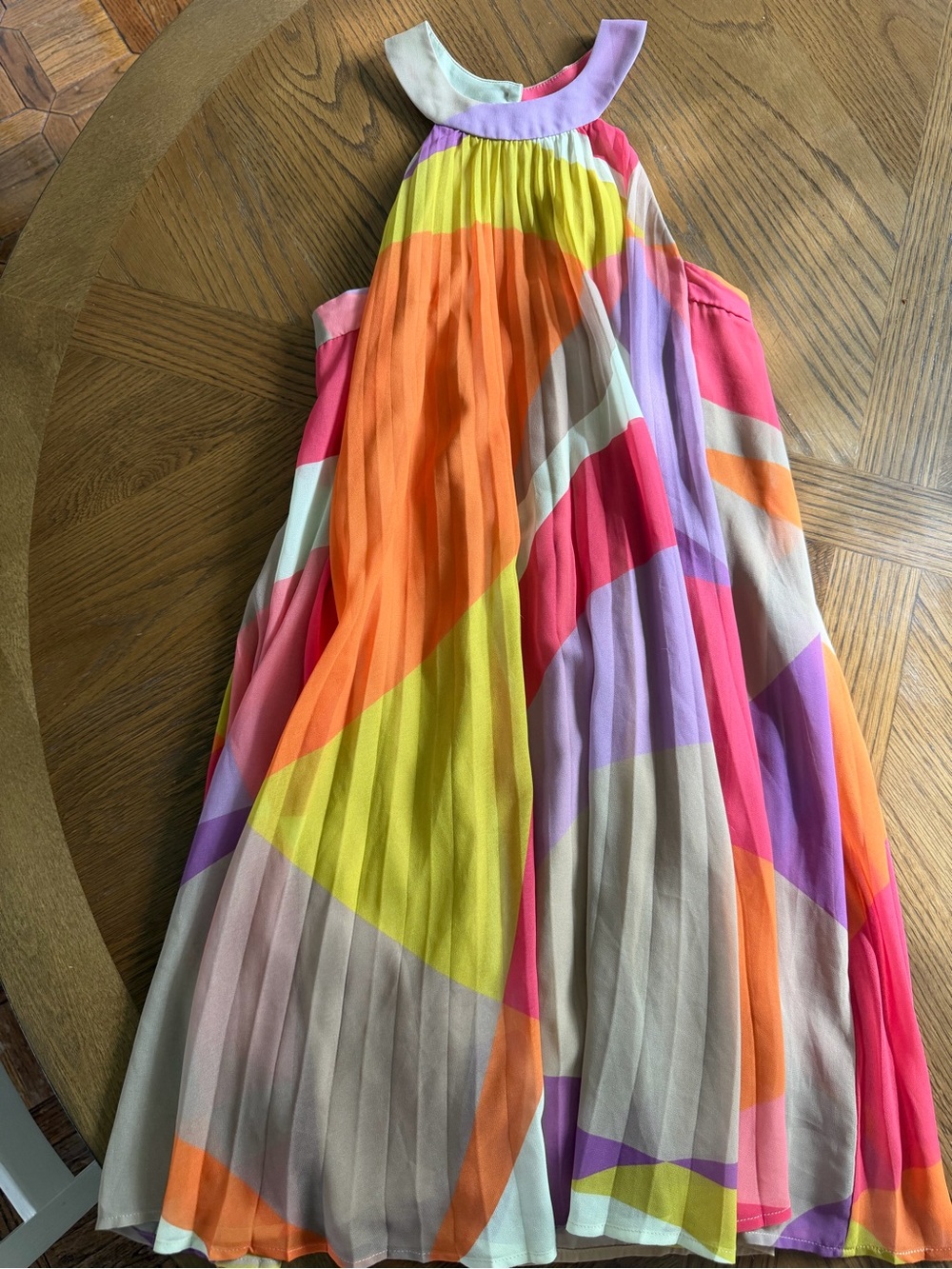 Trina Turk Pleated Shift Dress